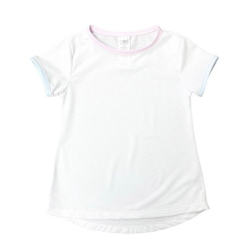 White/Pink/Blue Bridget Shirt