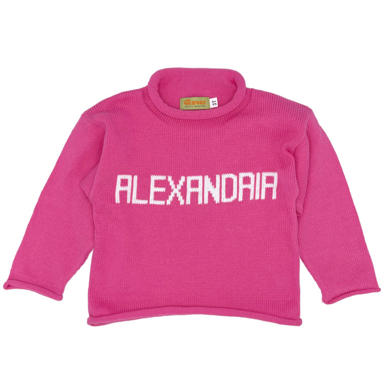 Hot Pink Alexandria Sweater