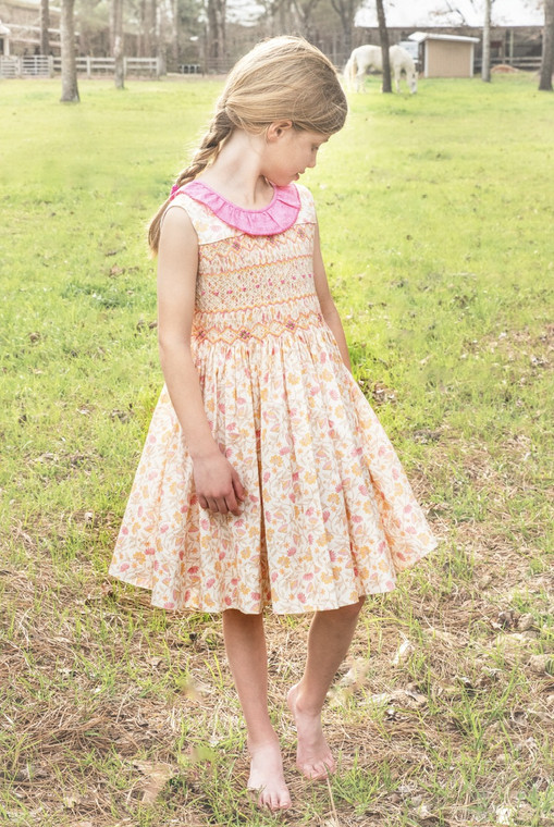 Tessa Smocked Floral Dress