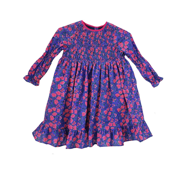 French Violet Cora Dress