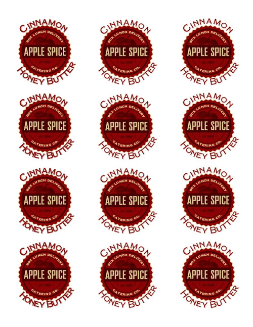 Cinnamon Honey Butter Stickers