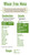 Wheat Free Menu