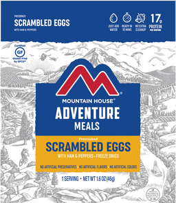 Mountain House Scrambled Eggs with Ham, Red & Green Peppers