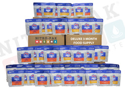 Nitro- Pak Deluxe 3 month food supply, Mountain house food