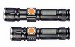 500 Lumen Adjustable Focus USB Rechargeable Direct Charge Flashlight