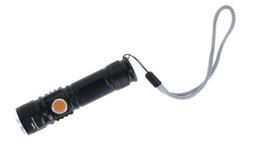 500 Lumen Adjustable Focus USB Rechargeable Direct Charge Flashlight