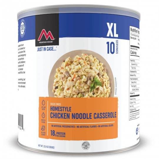 Mountain House Chicken Noodle Casserole#10 Can