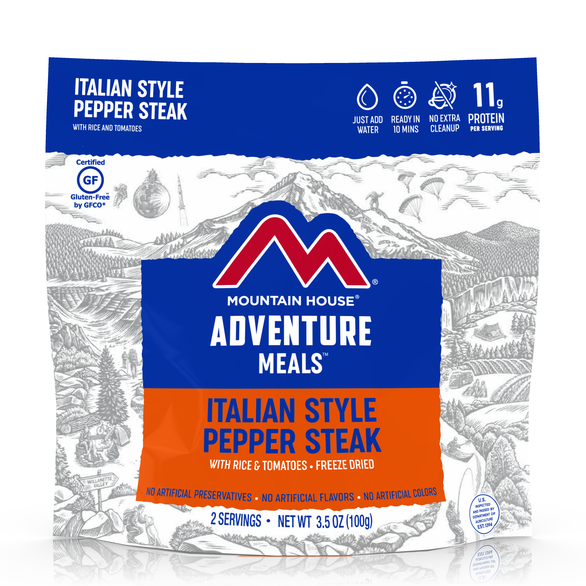 Mountain House Italian Style Pepper Steak Pouch