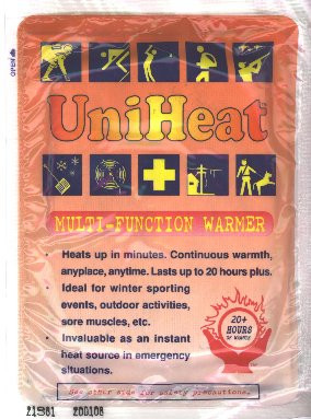 Emergency 24 Hour Body Warmer - 4-Pack Emergency 24 Hour Body Warmer - 4-Pack