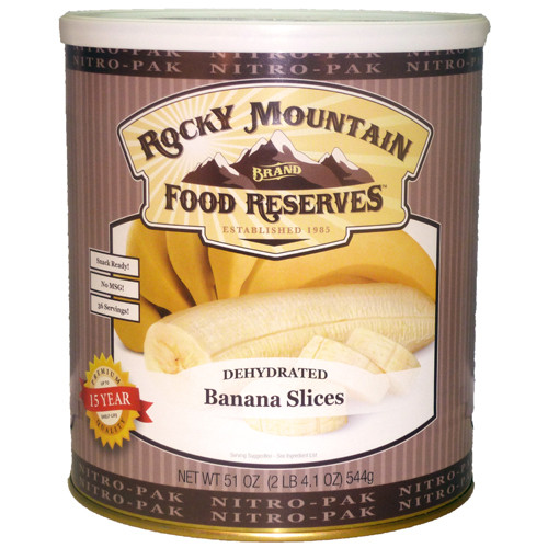 Rocky Mountain™ Dehydrated Banana Slices Rocky Mountain™ Dehydrated Banana Slices