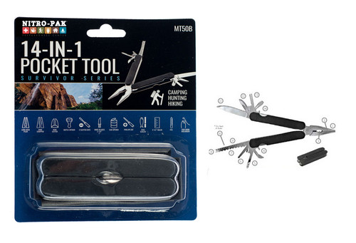 14-in-1 Multi-Functional Pocket Tool