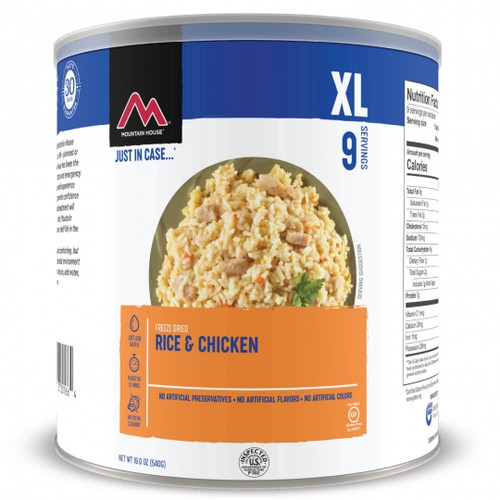 Mountain House Rice and Chicken #10 Can Mountain House Rice and Chicken #10 Can