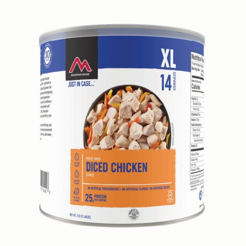 Mountain House Diced Chicken #10 Can Mountain House Diced Chicken #10 Can