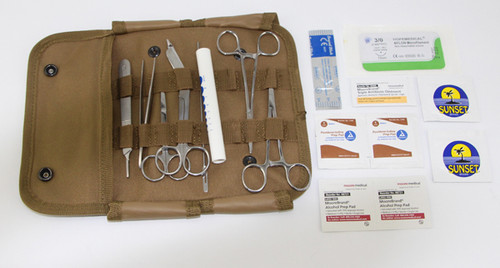 Basic Surgical & Suture Kit - Coyote Tan Basic Surgical & Suture Kit - Coyote Tan