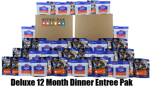 Deluxe 12 Month Dinner Entree Pak
