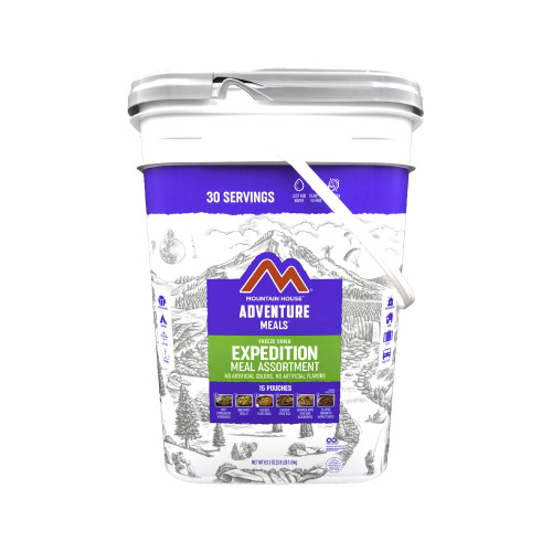 Mountain House Expedition Assortment Bucket - 5 Day Kit Mountain House Expedition Assortment Bucket - 5 Day Kit