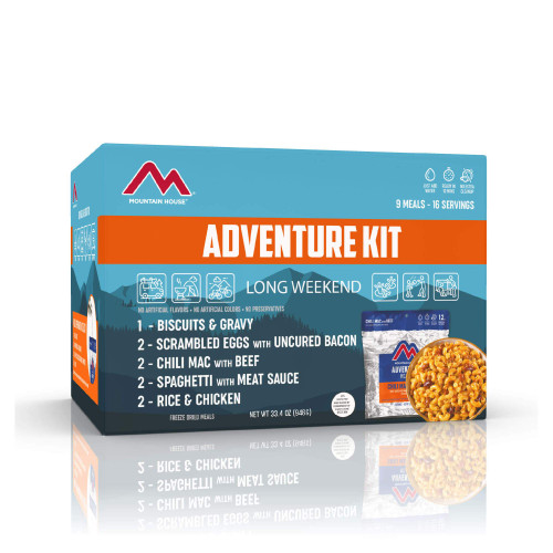 Mountain House Adventure Long Weekender Kit Mountain House Adventure Long Weekender Kit