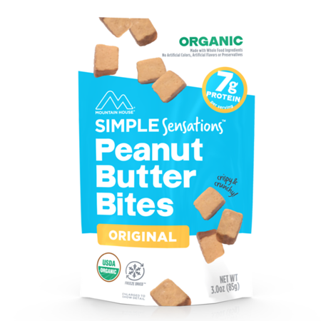 Mountain House Organic Peanut Butter Bites - Original