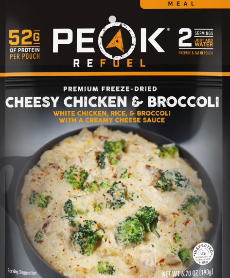 Peak Refuel Cheesy Chicken & Broccoli Peak Refuel Cheesy Chicken & Broccoli