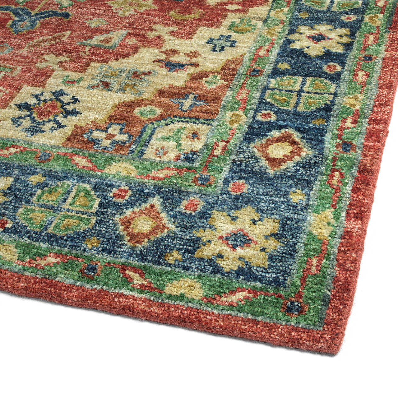 Ali kuja rug 今だけお値下げ！ Kaleen Ali ALI05-58 Red/Blue Area Rug