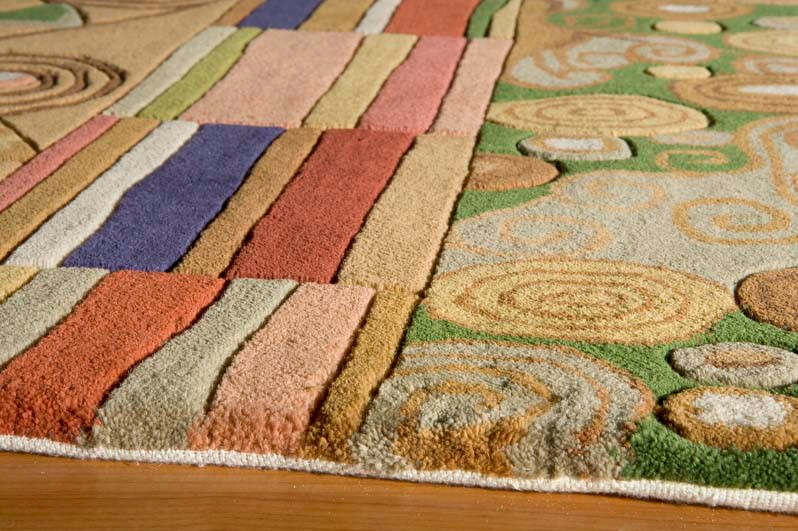 Momeni New Wave NW-02 Ziggy Multi Area Rug