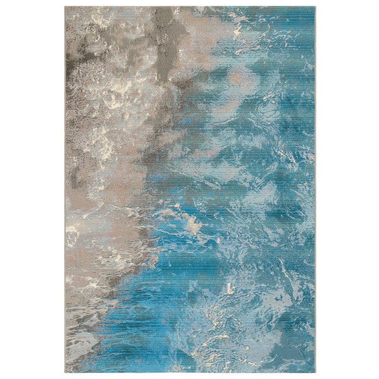 Liora Manne Marina 8068/04 Surf Ocean Area Rug
