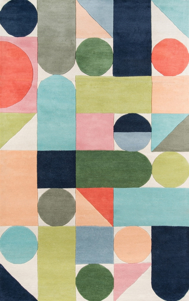 NOVOGRATZ　MOMENI DELMARデザイン　カーペット Momeni Novogratz Delmar DEL-08 Multi Area Rug - ruggoddess.com