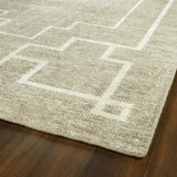 Kaleen Solitaire SOL10-47 Chino Area Rug Corner