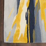 Nourison Prismatic PRS24 Grey/Gold Wool Rug