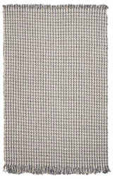Kas Maui 1342 Ivory/Grey Houndstooth Rug