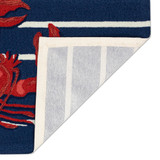 Trans Ocean Frontporch Lobster On Stripes Rug