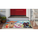 Trans Ocean Liora Manne Frontporch 1808/44 Sassy Lassies Rug
