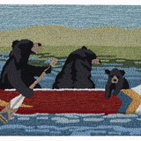 Liora Manne Frontporch 1892/03 Are We Bear Yet Lake Area Rug