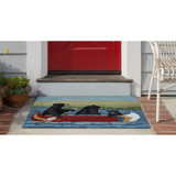 Liora Manne Frontporch 1892/03 Are We Bear Yet Lake Rug