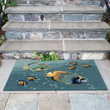 Trans Ocean Liora Manne Frontporch 4530/04 Aquarium Ocean Area Rug