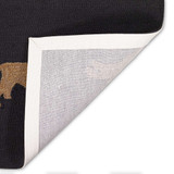Trans Ocean Liora Manne Frontporch 4575/47 Yellow Labs Charcoal Area Rug
