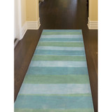 Trans Ocean Liora Manne Piazza Stripes Sea Breeze Runner Rug