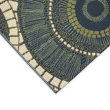 Liora Manne Marina 8035/03 Circles Azure Rug