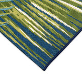 Trans Ocean Liora Manne Marina 8151/33 Palm Border Navy Rug