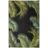 Trans Ocean Liora Manne Marina 8151/48 Palm Border Black Area Rug