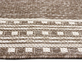 Trans Ocean Liora Manne Malibu 8228/12 Etched Border Neutral Area Rug