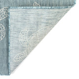 Trans Ocean Liora Manne Carmel 8413/04 Seaturtles Aqua Area Rug
