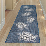 Trans Ocean Liora Manne Carmel 8413/33 Sea turtles Navy Rug Trans Ocean Liora Manne Carmel 8413/33 Sea turtles Navy Rug