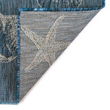 Liora Manne Carmel 8414/33 Shells Navy Rug