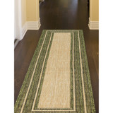 Trans Ocean Liora Manne Carmel 8425/06 Multi Border Green Rug Trans Ocean Liora Manne Carmel 8425/06 Multi Border Green Rug