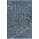 Trans Ocean Liora Manne Carmel 8449/33 School Of Fish Navy Area Rug