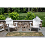 Trans Ocean Liora Manne Carmel 8474/06 Fronds Green Rug