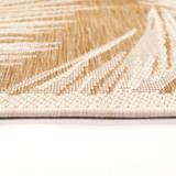 Trans Ocean Liora Manne Carmel 8474/12 Fronds Sand Area Rug