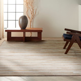 Nourison Calvin Klein Home Prarie PRA1 Beige Area Rug