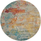 Nourison Celestial CES02 Sealife Area Rug